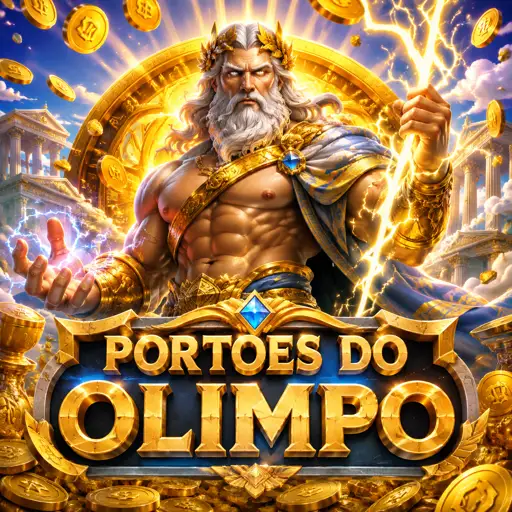 Miniatura do slot Gates of Olympus com o deus Zeus