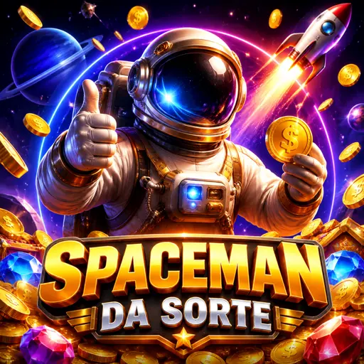 Miniatura do jogo Spaceman com astronauta e multiplicador